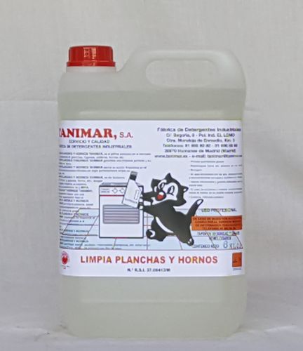 LIMPIA PLANCHAS (GARRAFA 6 KG)